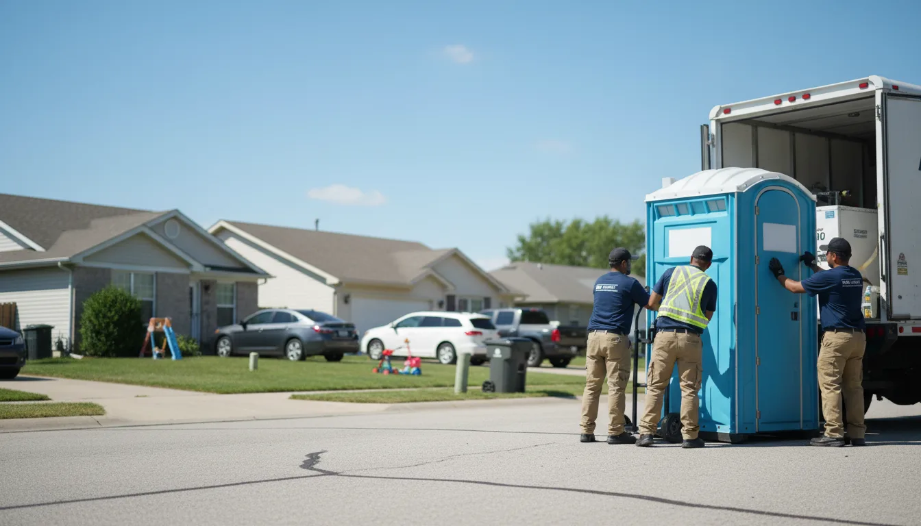 Standard Porta Potty Rentals in Lawrence, MS near me